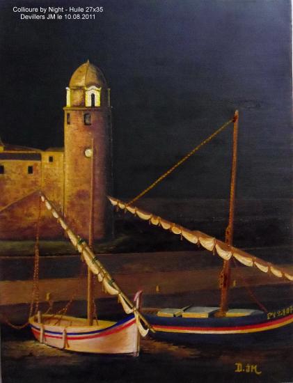 Collioure by Night